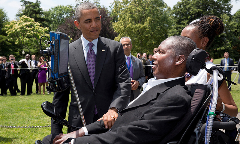 2023: President Obama greets O.J. & Chanda