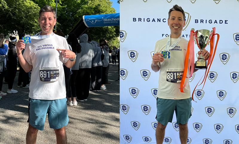 2026: Dave finished in 1st place at the Brigance Brigade 5.7K