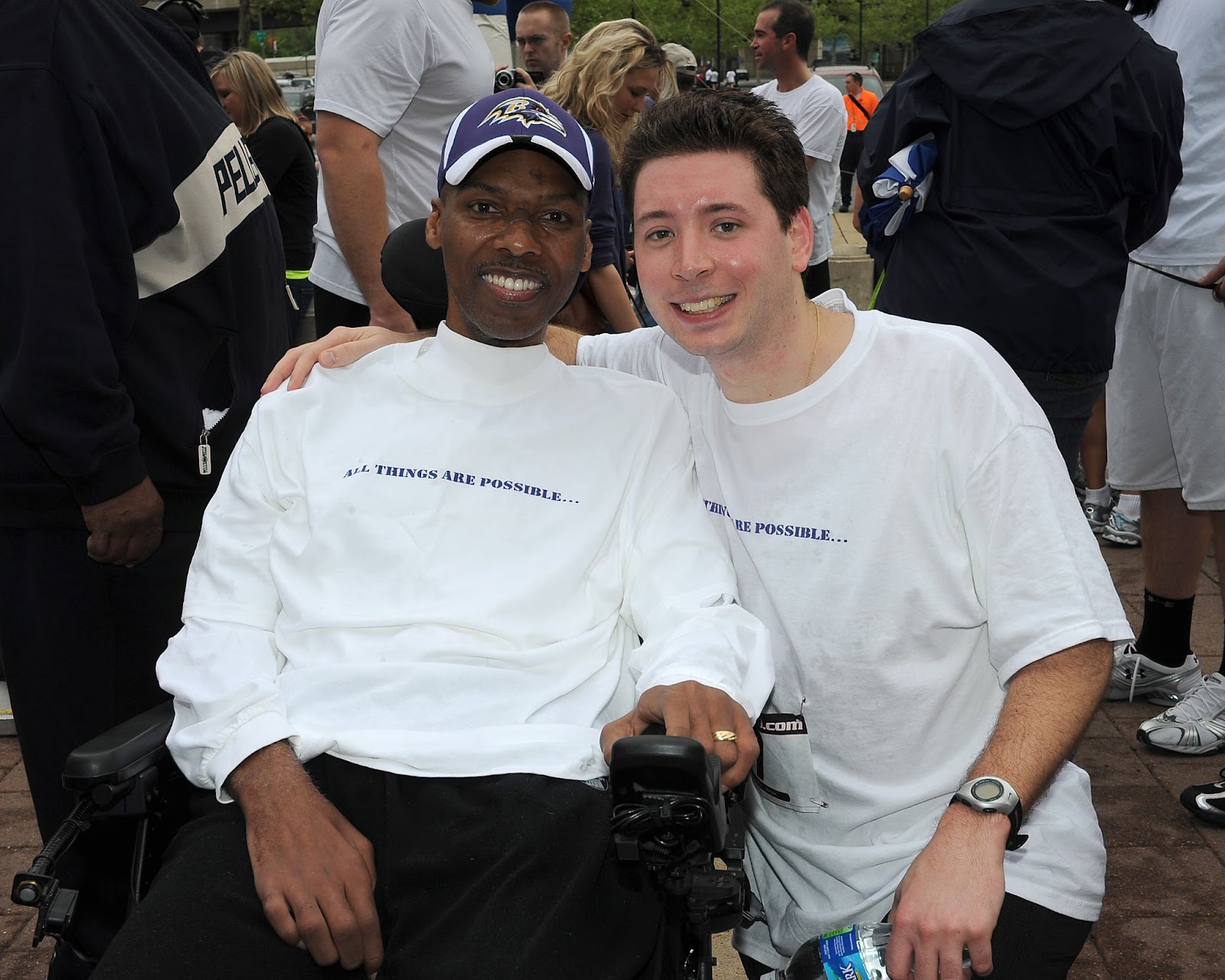 Dave Lang and O.J. Brigance