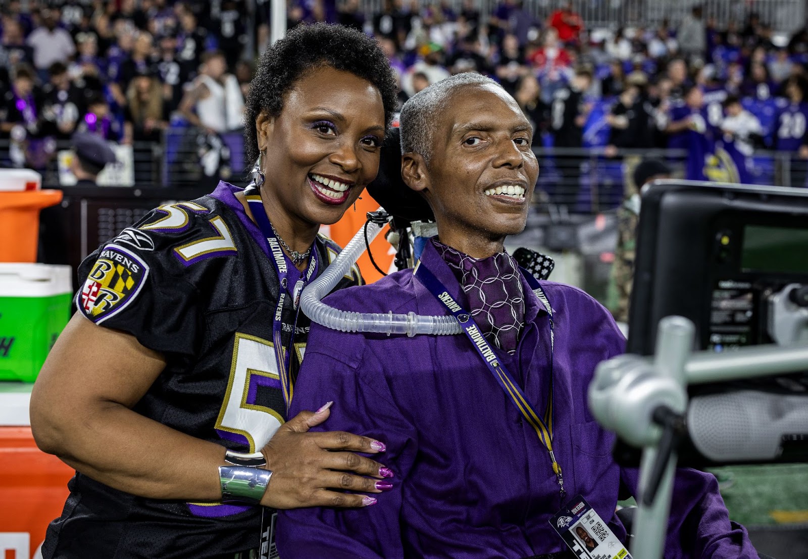 O.J. Brigance and his wife Chanda